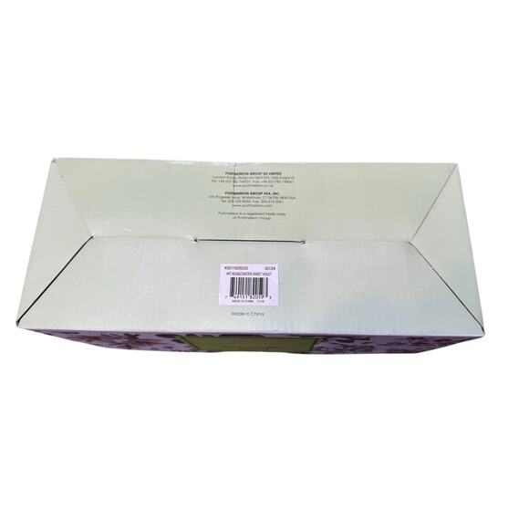 Portmeirion Botanic Garden Sweet Violet 4 Piece mug & coaster Set; Porcelain - Picture 4 of 11